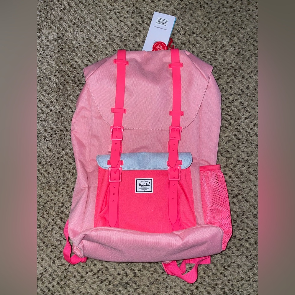 BWT Herschel Supply Company Two-Tone Pink Backpack